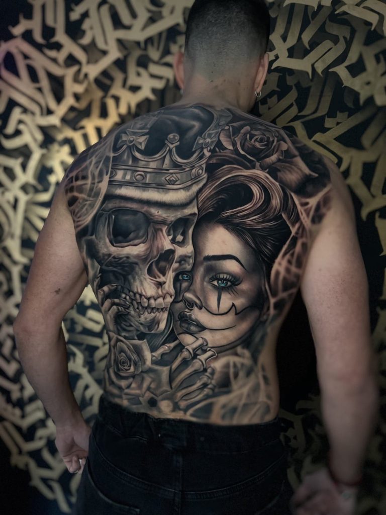 Tatuaje en espalda
