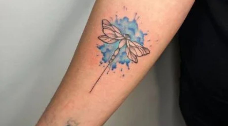 tatuaje en estilo acuarela por Tatuador Laura