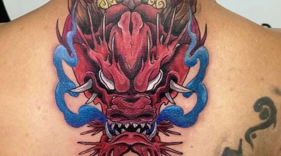Tatuaje de dragón elaborado por el Tatuador Mantus